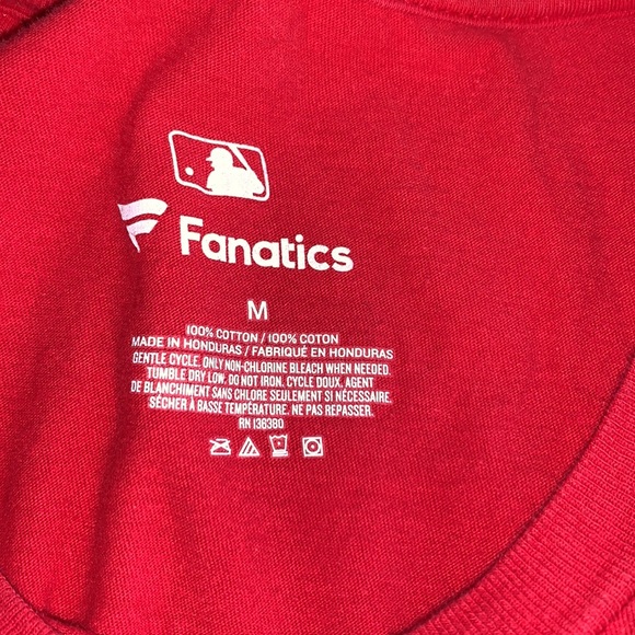 Cincinnati Red’s MLB Fanatics Mens Short Sleeve T-Shirt. - Picture 7 of 7